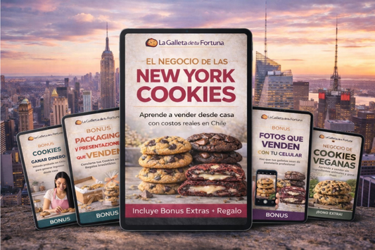 Curso Online New York Cookies: Aprende, Emprende y Genera Ingresos desde Casa
